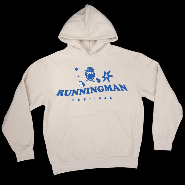 Dijon shops Navy Running Man Merch Hoodie